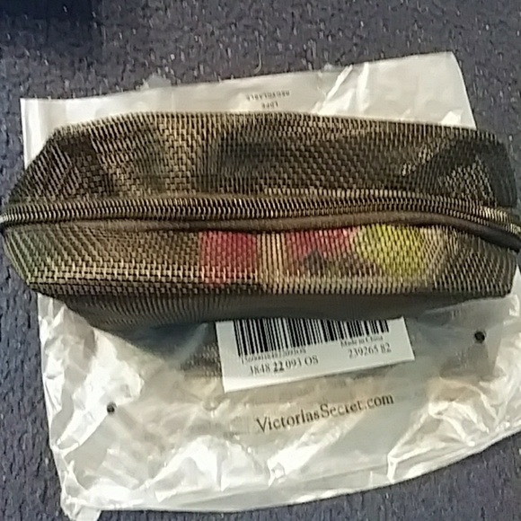 💜trade hotpantzgta91💜NIP-PINK mesh beauty bag - Picture 3 of 3